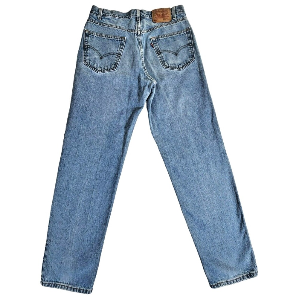 VTG Levi's 550 Relaxed Fit Jeans Men's 33x32* (Fits 32x31) Blue Baggy Denim Y2K - Picture 2 of 14